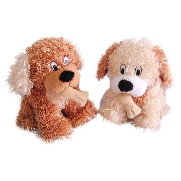  Plush Dogs (Plüsch-Hunde)