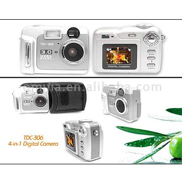  4.0 Mega Pixel Digital Cameras with 1.5" LCD (4,0 mégapixels Appareils photo numériques avec 1,5 "LCD)