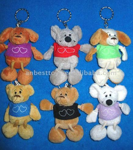  Animal Type Key Chains (Animal Art Schlüsselanhänger)