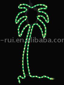  25" Palm Tree Motif