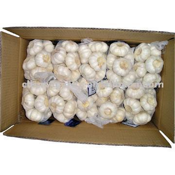  Pure White Garlic for EU Standard in Small Package (Pure White ail standard de l`UE dans les petits paquets)