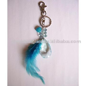  Feather Key Ring (Feather Key Ring)