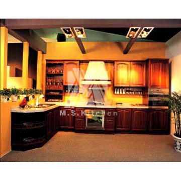  Solid Wood Kitchen Cabinet ( Solid Wood Kitchen Cabinet)