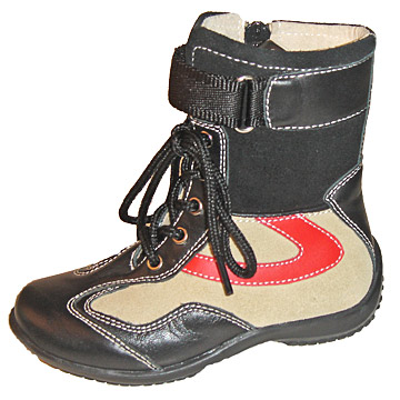  Children`s Leather Boots (Children`s Leather Boots)