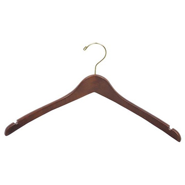  17" Contoured Coat / Suit Hanger (17 "Kontur Coat / Suit Hanger)