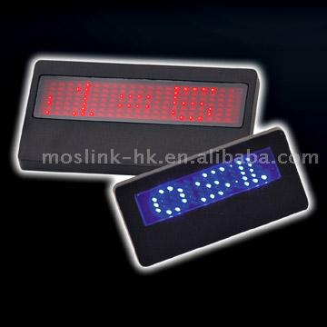  LED Message Badge ( LED Message Badge)