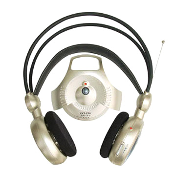  VHF Wireless Headphone with Radio (VHF Wireless Kopfhörer mit Radio)