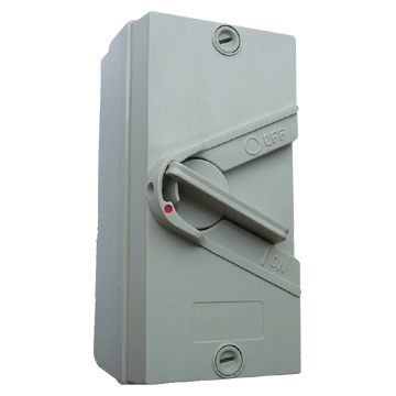  Weatherproof Isolating Switch (Intempéries SECTIONNEUR)