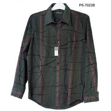  Men`s Yarn Dyed Shirt