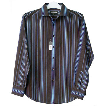  Men`s Yarn Dyed Shirt (Men`s Yarn Dyed Shirt)