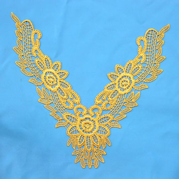  Terylene Embroidered Lace (Tergal brodé dentelle)