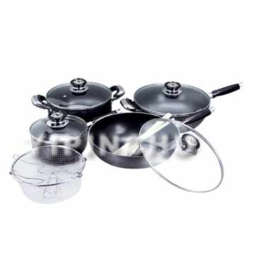  Non-Stick Cookware Set (Антипригарным покрытием Установить)