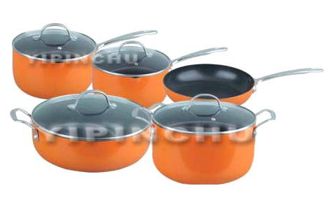  9pc Aluminum Non-Stick Cookware Set ( 9pc Aluminum Non-Stick Cookware Set)