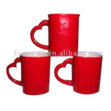  Heart Handle Mugs (Сердце ручки кружки)