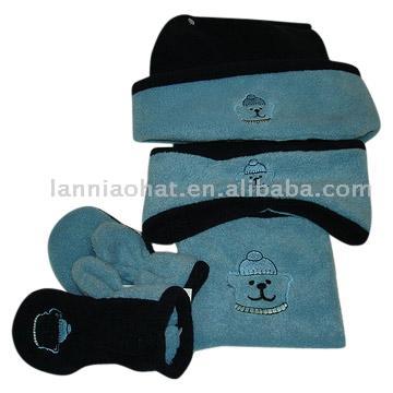  4pc Hat Set