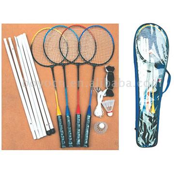  4 Player Badminton Racket Set