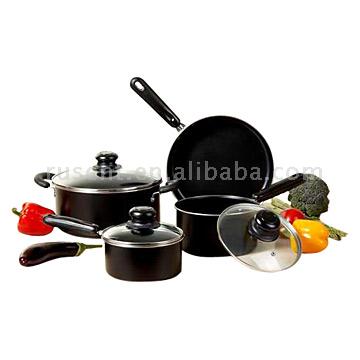  7pc Non-Stick Cookware Set (7pc антипригарным покрытием Установить)