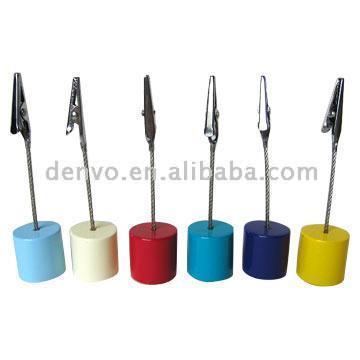  Memo Clips with Resin Cylinder