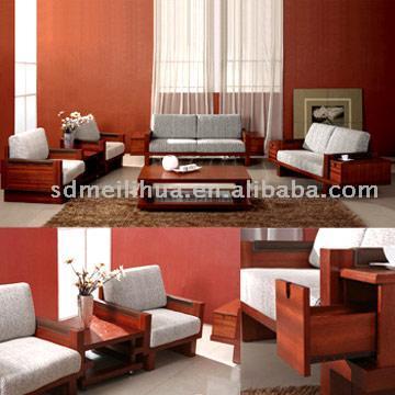  Sofas and Coffee Table (Sofas und Couchtisch)