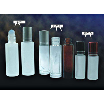  Roll Glass Bottles (Roll Glasflaschen)