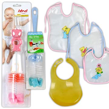  Bottle Brush and Baby Bib (Bottle Brush et Baby Bib)