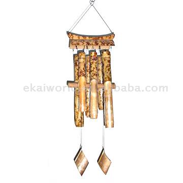  Temple Style Bamboo Wind Chime (Fleck) ( Temple Style Bamboo Wind Chime (Fleck))