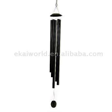  Resin Stripe Wind Chime (Antique Black) ( Resin Stripe Wind Chime (Antique Black))