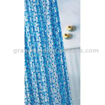  Mosaic Blue Shower Curtain ( Mosaic Blue Shower Curtain)