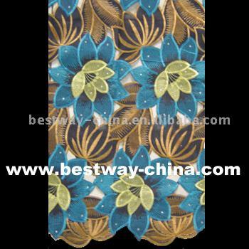  African Style Hand Cut Voile Lace (Африканский стиль обрезанные вручную Voile L e)