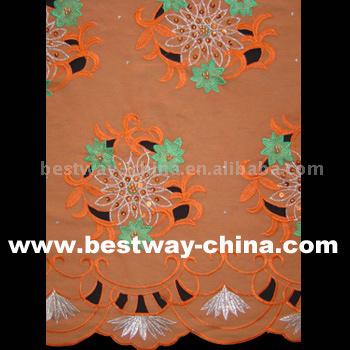  African Chiffon Lace Fabrics (Tissus africains chiffon dentelle)