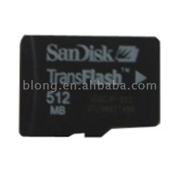  TransFlash / Micro SD Memory Cards (TransFlash / Micro SD Memory Cards)