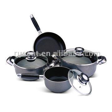  Aluminum Cookware Set (Batterie de cuisine en aluminium)