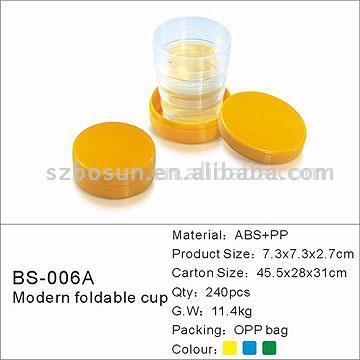  Extensible Cups / Telescopic Cups / Folding Cup (Extensible Cups / Teleskop-Cups / Falt-Cup)