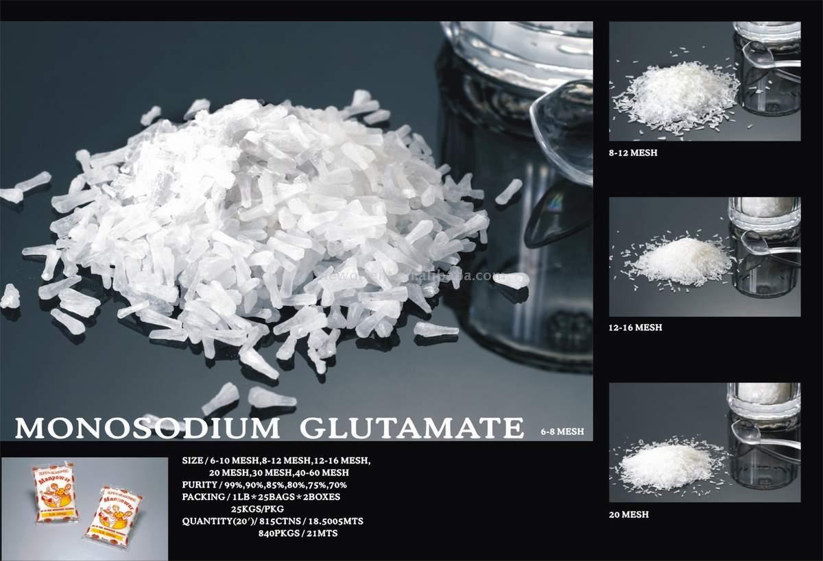  Monosodium Glutamate (Le glutamate monosodique)