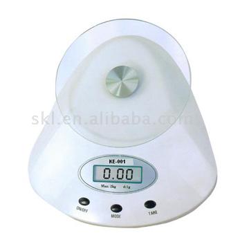  Electronic Kitchen Scale KE-001 (Электронные кухонные весы KE-001)