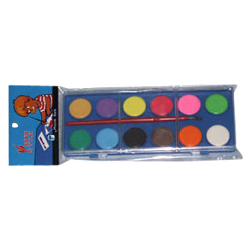  Water Color Cake Set (Акварель Торт Установить)