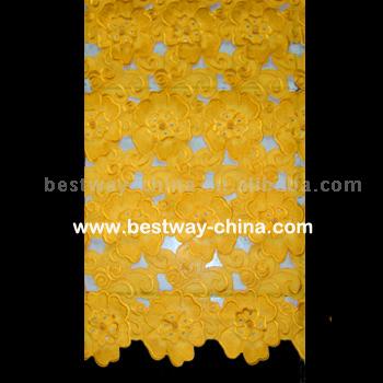  African Style Hand Cut Voile Lace (Африканский стиль обрезанные вручную Voile L e)