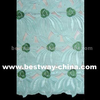  African Style Hand Cut Voile Lace (Африканский стиль обрезанные вручную Voile L e)