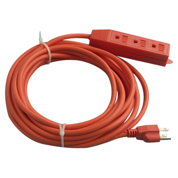  One In Three Extension Cord (American Standard) ( One In Three Extension Cord (American Standard))