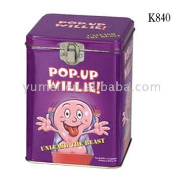  Back-Covered Square Tin ( Back-Covered Square Tin)