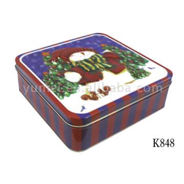  Back-Covered Square Tin (Retour place couverte Tin)
