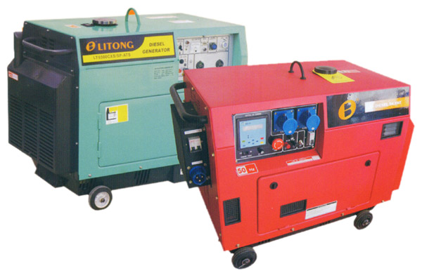  Silet Diesel Generating sets( Air-cooled) (Silet Diesel Groupes électrogènes (refroidissement par air))