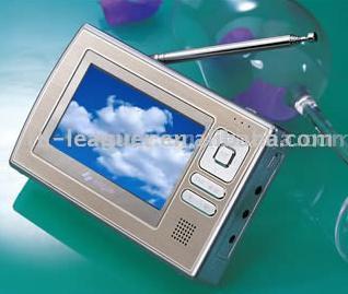  4-Inch Portable Digital TV with PMP (4-дюймовый портативный цифровой телевизор с ПМП)