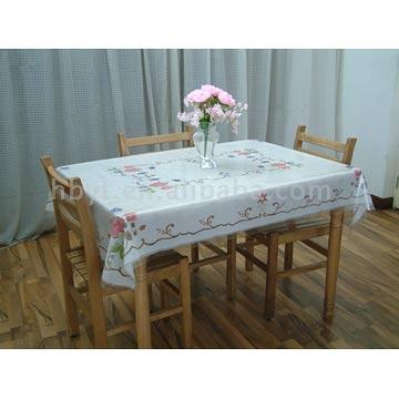  Transparent PVC Sheet Printed Tablecloth