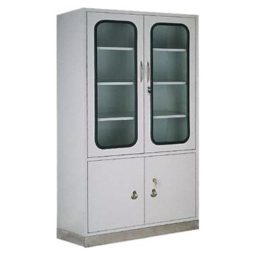  Stainless Steel Bottom Four-Door Appliance Cabinet