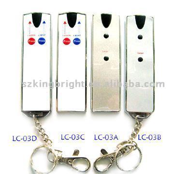  Card Laser Pointers with Torches (Card Laserpointer mit Taschenlampen)