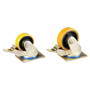  Heavy Duty Castors with Brake