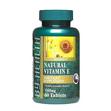  Natural Vitamin E Tablet (Vitamine E naturelle Tablet)