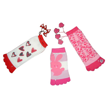 Ladies` Five Toe Sock ( Ladies` Five Toe Sock)