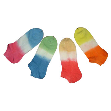 Ladies` Tye Dye Sock (Женские Tye Краска Носок)
